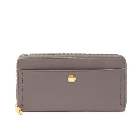 Cole Haan Benson Leather Continental Zip Wallet